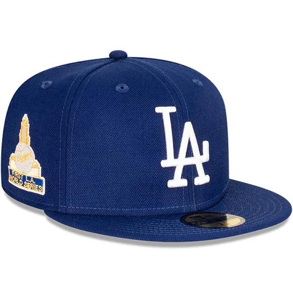 New Era Los Angeles Dodgers 1959 'World Series' 59Fifty Fitted Dark Royal