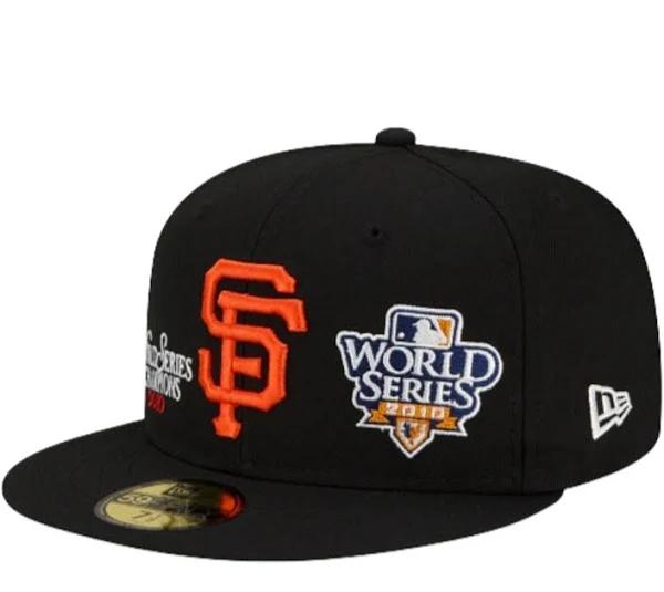 New Era Los Angeles Dodgers 1988 World Series Side Patch Black 59Fifty Fitted