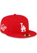 New Era Los Angeles Dodgers 1988 World Series Side Patch Scarlet 59Fifty Fitted