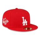 New Era Los Angeles Dodgers 1988 World Series Side Patch Scarlet 59Fifty Fitted