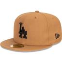 New Era Los Angeles Dodgers 59Fifty Fitted Wheat/black