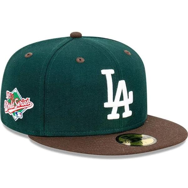 New Era Los Angeles Dodgers 'Beef & Broccoli' 59FIFTY Fitted Dark Green