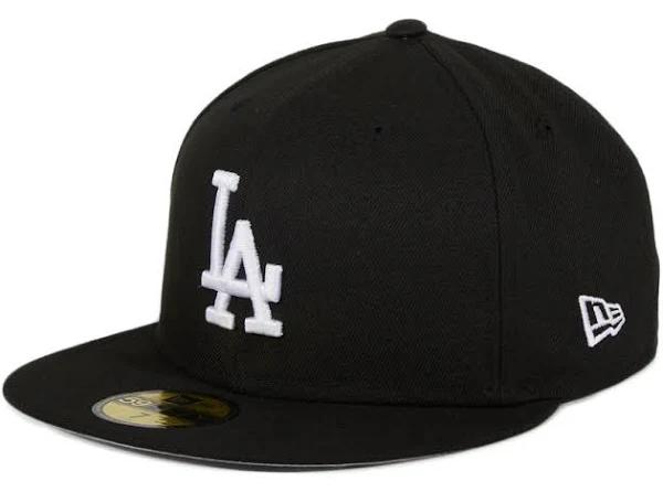 New Era Los Angeles Dodgers 'Core White/black' 59Fifty Fitted White/Black