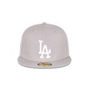 New Era Los Angeles Dodgers 'Koala Grey' 59Fifty Fitted Grey/White