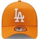 New Era Los Angeles Dodgers League Essentials Trucker Cap Orange