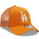 New Era Los Angeles Dodgers League Essentials Trucker Cap Orange