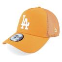 New Era Los Angeles Dodgers League Essentials Trucker Cap Orange