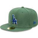 New Era Los Angeles Dodgers 'Rifle Green' 59Fifty Fitted Rifle Green