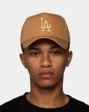 New Era Los Angeles Dodgers Tonal 9Forty A-Frame Snapback Wheat