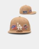 New Era Los Angeles Dodgers 'World Series Multi Logo' 59Fifty Fitted Tumbleweed