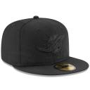 New Era Men's Black Tampa Bay Rays Primary Logo Basic 59Fifty Fitted Hat