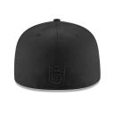 New Era Men's Black Tampa Bay Rays Primary Logo Basic 59Fifty Fitted Hat
