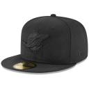New Era Men's Black Tampa Bay Rays Primary Logo Basic 59Fifty Fitted Hat
