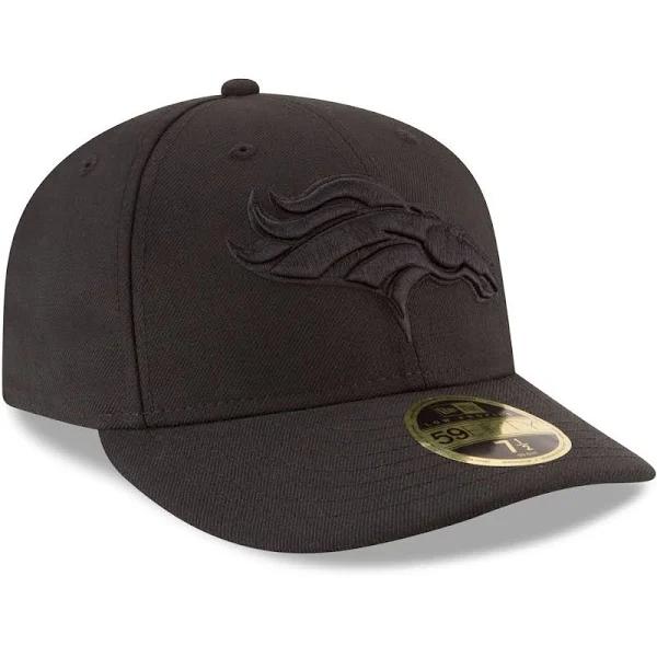 New Era Men's Black Tampa Bay Rays Primary Logo Basic 59Fifty Fitted Hat