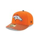 New Era Men's Orange Denver Broncos Team Classic Throwback 39Thirty Flex Hat
