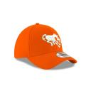 New Era Men's Orange Denver Broncos Team Classic Throwback 39Thirty Flex Hat