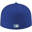 New Era Men's Royal San Francisco Giants Logo White 59FIFTY Fitted Hat