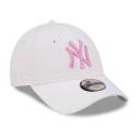 New Era MLB New York Yankees 9Forty Cap Junior - White - OSFA