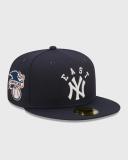 New Era MLB New York Yankees Team League 59Fifty Cap - Navy - 7 1/8