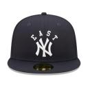 New Era MLB New York Yankees Team League 59Fifty Cap - Navy - 7 1/8