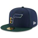 New Era Navy/Green Utah Jazz Official Team Color 2Tone 59Fifty Fitted Hat