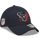 New Era Navy Houston Texans 2022 Sideline 39Thirty Coaches Flex Hat