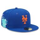 New Era New York Mets Pop Sweat 59Fifty Fitted