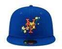 New Era New York Mets Side Patch Bloom 59Fifty Fitted