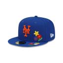New Era New York Mets Visor Bloom 59Fifty Fitted