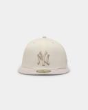 New Era New York Yankees 59Fifty Fitted Chrome White