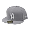 New Era New York Yankees 59Fifty Fitted Hat Grey/White