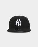 New Era New York Yankees 9Fifty High Profile Retro Crown Snapback Black/White