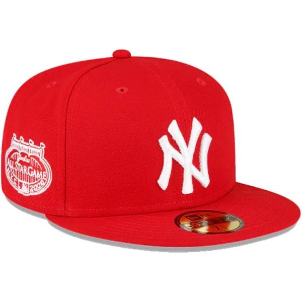 New Era New York Yankees All-Star Game Side Patch Scarlet 59Fifty Fitted