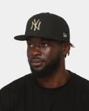 New Era New York Yankees 'Black Gold' 59Fifty Fitted Black/Gold Metallic