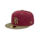 New Era New York Yankees 'Burgundy World Series' 59Fifty Fitted Burgundy