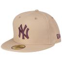 New Era New York Yankees Camo Infill 9Fifty Snapback Cap Beige