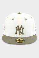 New Era New York Yankees Chrome White World Series Trail Mix 59Fifty Fitted