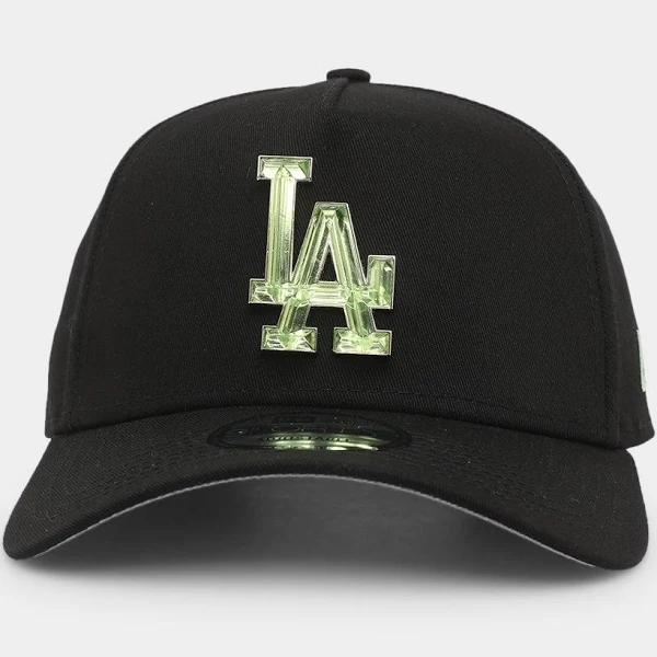 New Era New York Yankees 'Crystal' 9Forty A-Frame Snapback Black/Green