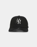 New Era New York Yankees 'Metal Badge' 9Forty K-frame Snapback Black/Silver