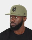 New Era New York Yankees 'Olive Black' 59Fifty Fitted New Olive