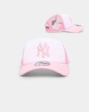 New Era New York Yankees Pink Foam Palette 9Forty A-Frame Snapback