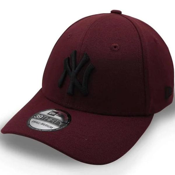 New Era New York Yankees Seasonal 39Thirty Stretch Fit Maroon