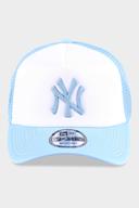 New Era New York Yankees Sky Blue Foam Palette 9Forty A-Frame Snapback