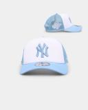 New Era New York Yankees Sky Blue Foam Palette 9Forty A-Frame Snapback