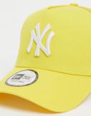 New Era New York Yankees Trucker Cap - MLB Tonal Mesh - Yellow