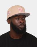 New Era New York Yankees 'Tumbleweed Sundae' 59Fifty Fitted Khaki/Pink