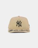 New Era New York Yankees 'Tumbleweed Visor Patch' Old Golfer Snapback Tumbleweed
