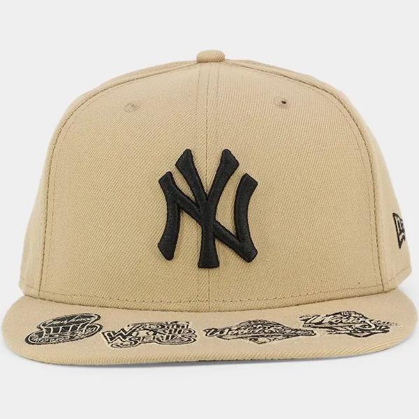 New Era New York Yankees 'Tumbleweed Visor Patch' Old Golfer Snapback Tumbleweed