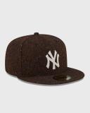 New Era New York Yankees Tweed 59Fifty Cap - Brown - 7-5/8 - Men