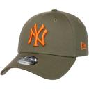 New Era - New York Yankees - Womens 9Forty - Heather Grey/Neon